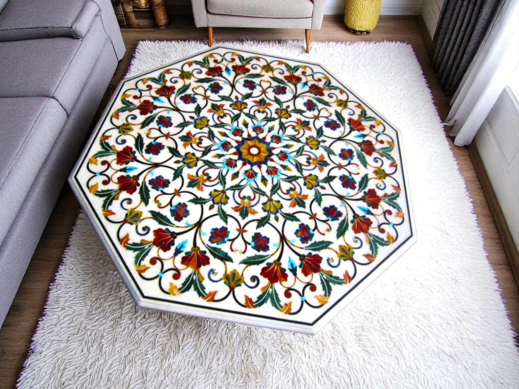 Exquisite Marble Patio Table Tops for Modern Interiors
